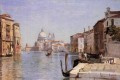 Venise Vue du Campo della Carita du Dôme du Salute plein air romantisme Jean Baptiste Camille Corot